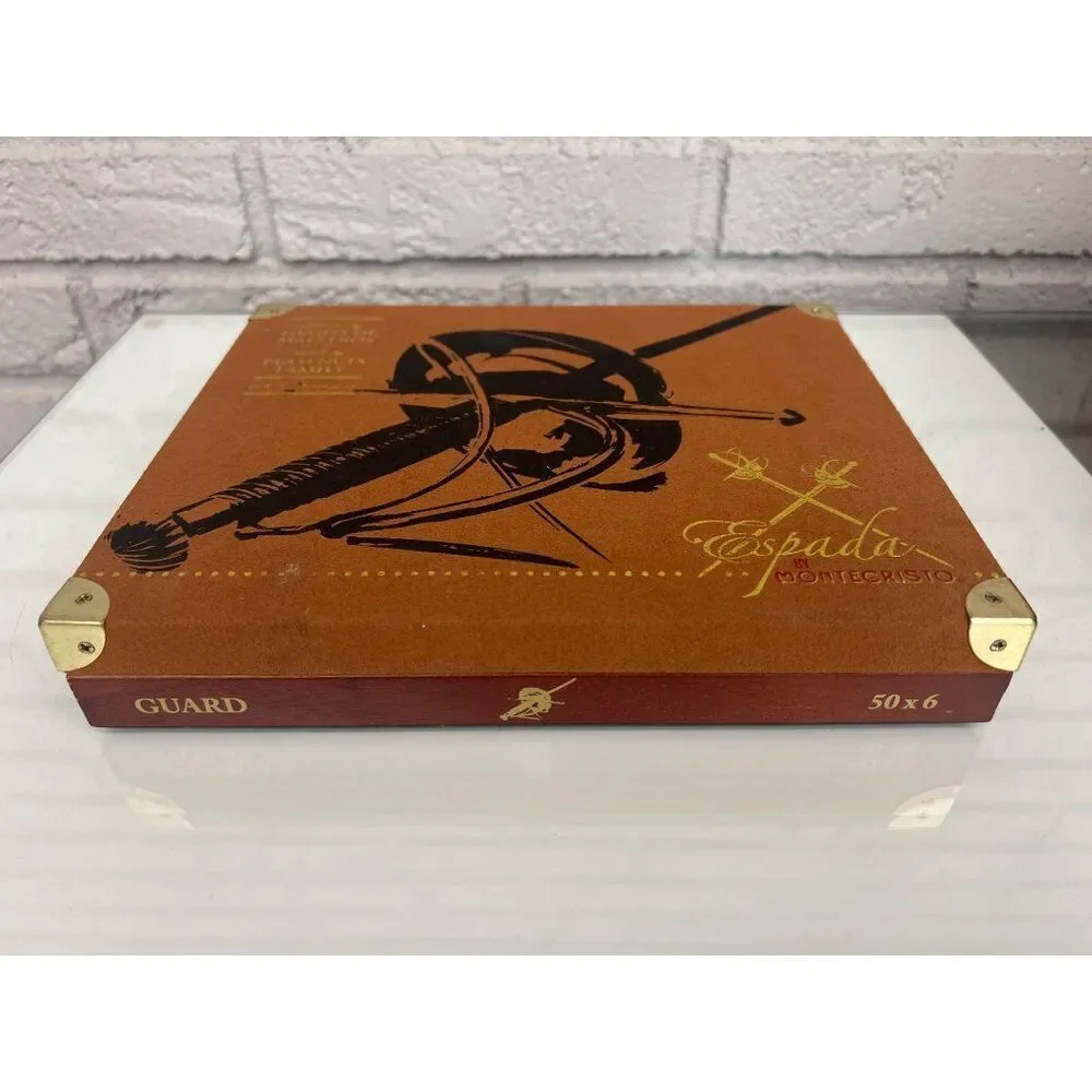 Montecristo Espada Empty Wood Cigar Box
